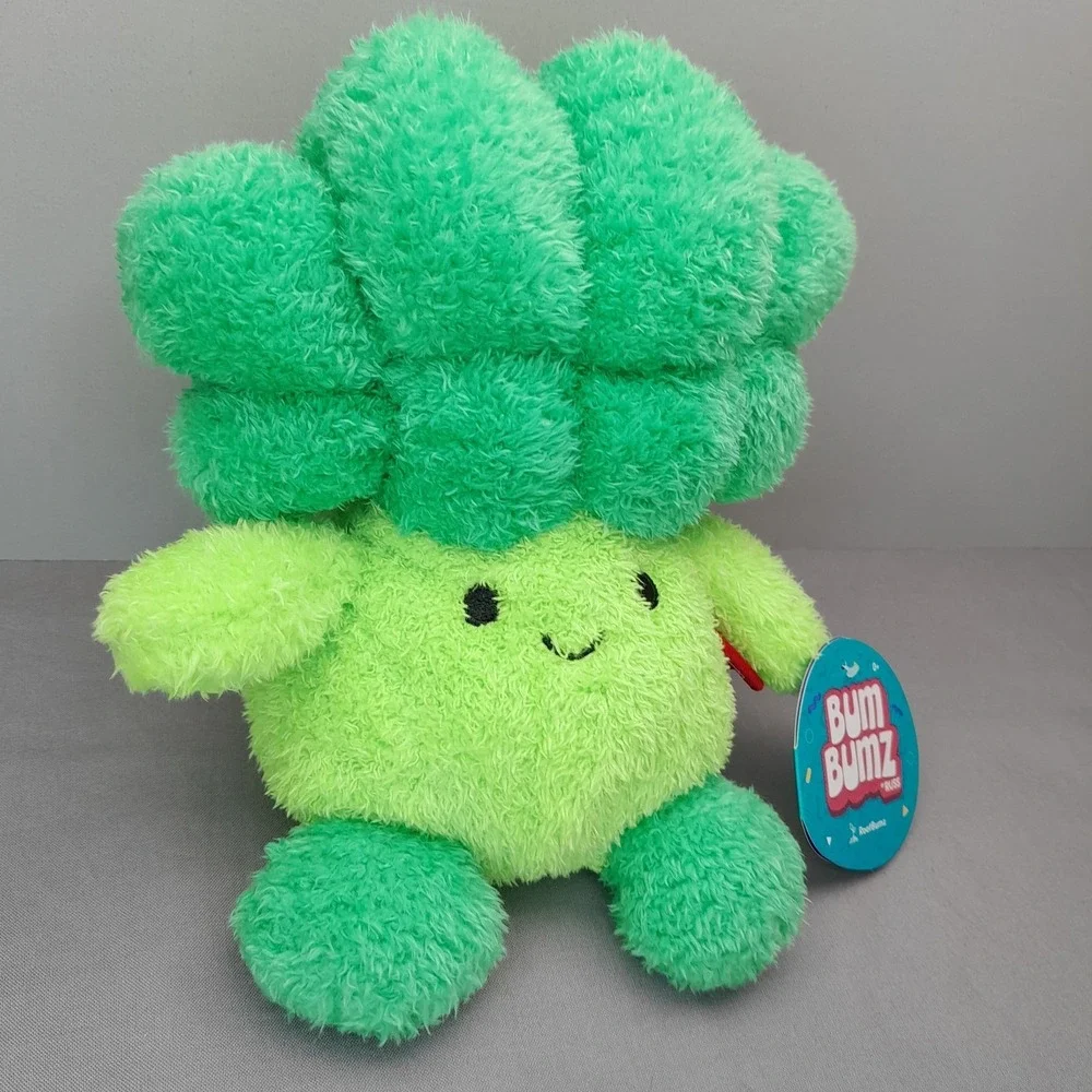 Bumbumz Rootbumz Bobby the Broccoli Plush 7.5